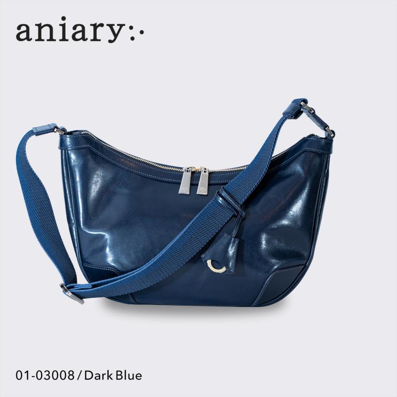【aniary|アニアリ】ショルダーバッグ Antique Leather 01-03008 Dark Blue