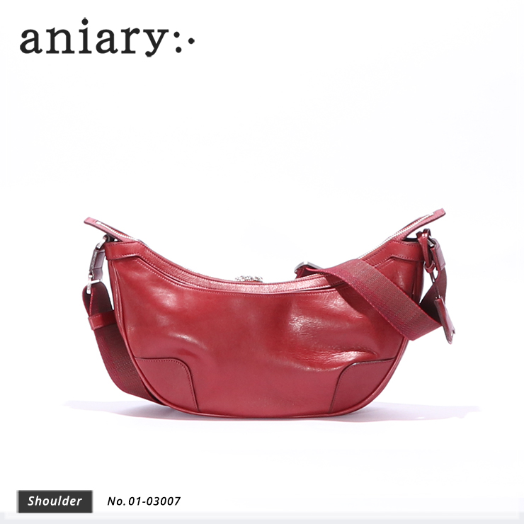 【aniary|アニアリ】ショルダーバッグ Antique Leather 01-03007 Cardinal Red