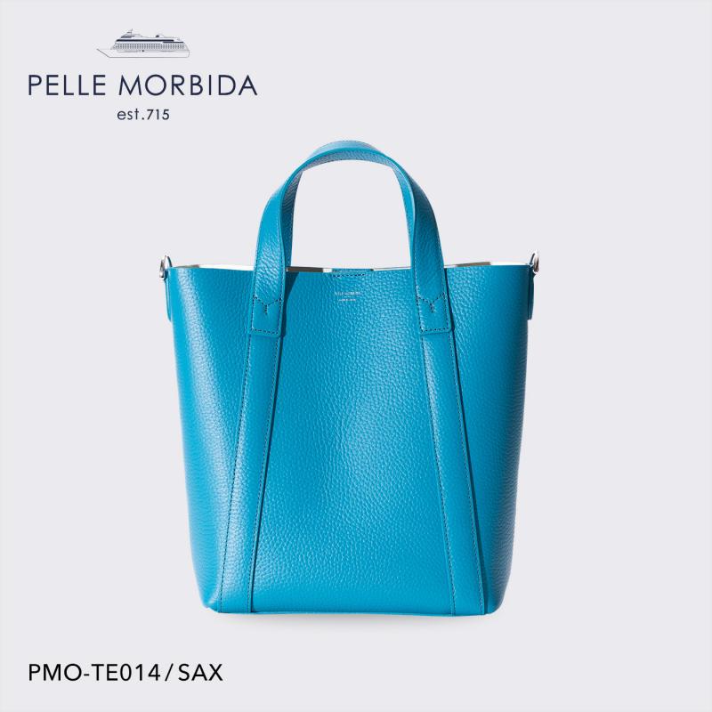 【正規取扱店】PELLE MORBIDA ペッレモルビダ】テーラマリーナ レザー ショルダーバッグ メンズ 【プレゼント ギフト】日本製 PMO-TE014 サックス