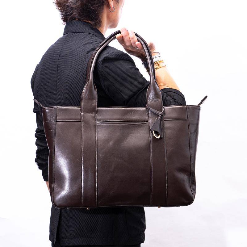 aniary|アニアリ】トートバッグ Antique Leather 01-02013 Black