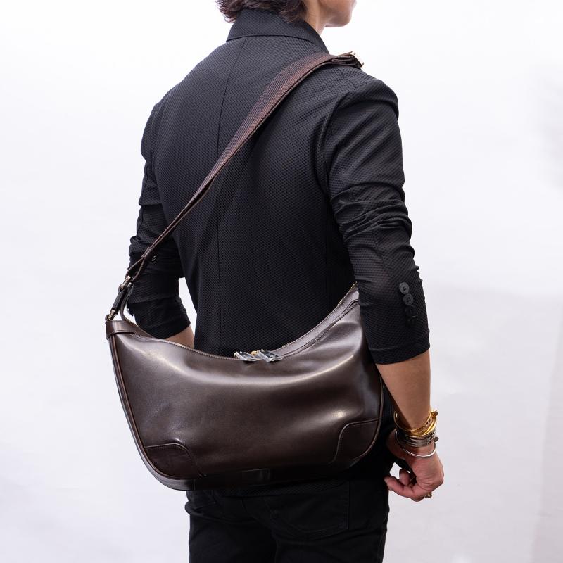 【aniary|アニアリ】ショルダーバッグ Antique Leather 01-03008 Black