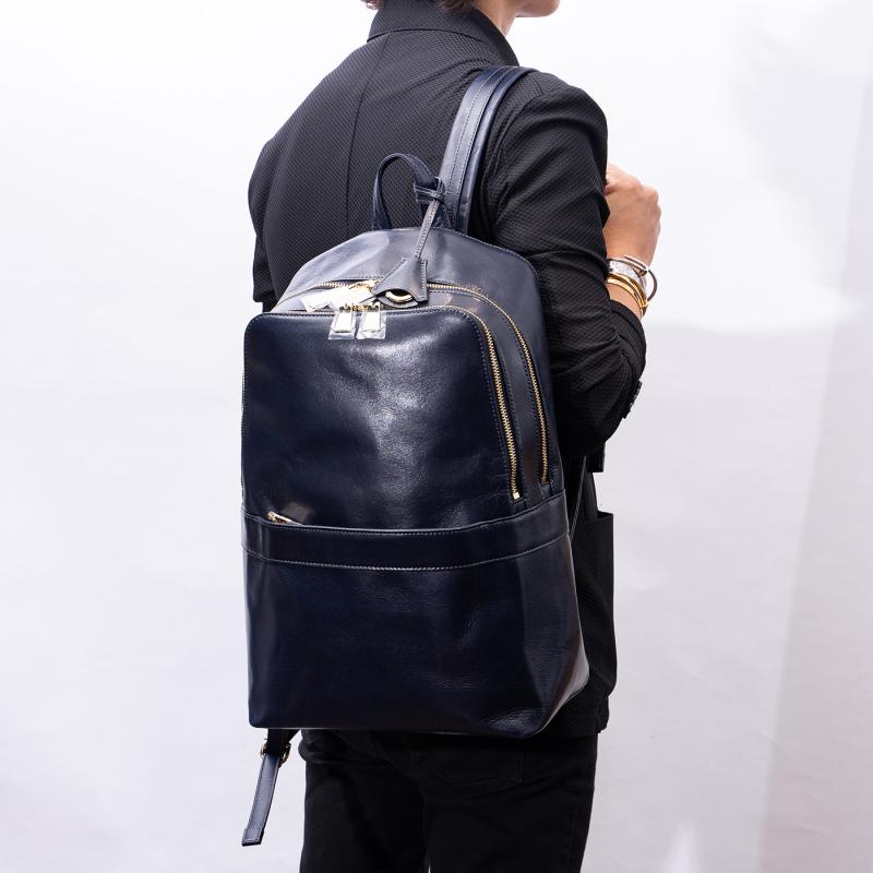 aniary リュックサック Antique Leather 牛革 Backpack 01-05000-dbr