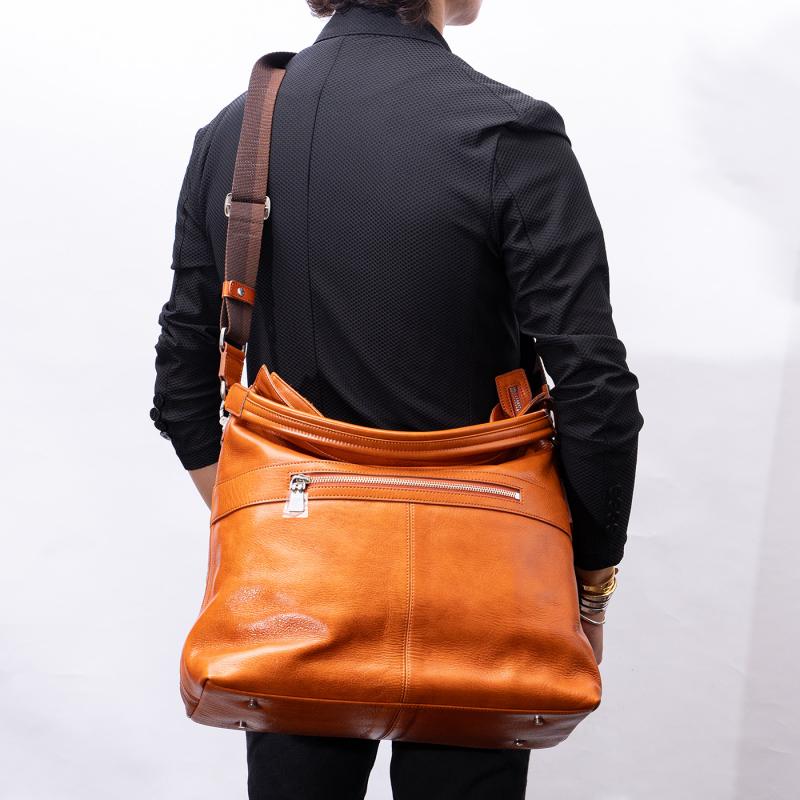 【aniary|アニアリ】2Wayショルダーバッグ Antique Leather 01-09003 Cadinal Red