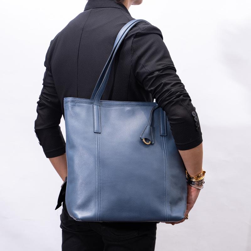aniary トートバッグ Shrink leather 牛革 Totebag 07-02012-bod