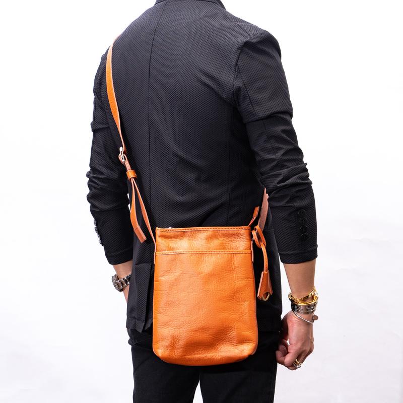【aniary|アニアリ】トートバッグ Crossing Leather 23-03000 Dark Orange