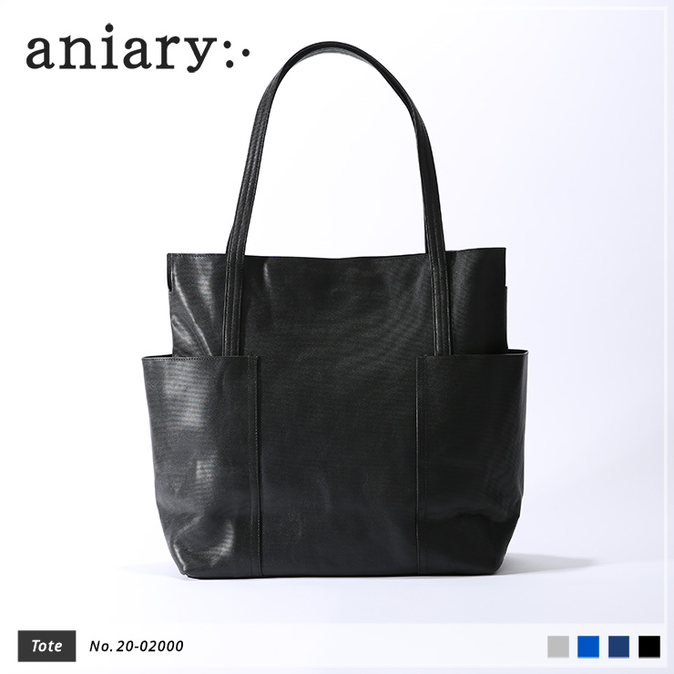 【aniary|アニアリ】トートバッグ Refine Leather 20-02000 Black