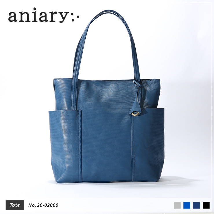 【aniary|アニアリ】トートバッグ Refine Leather 20-02000 Blue