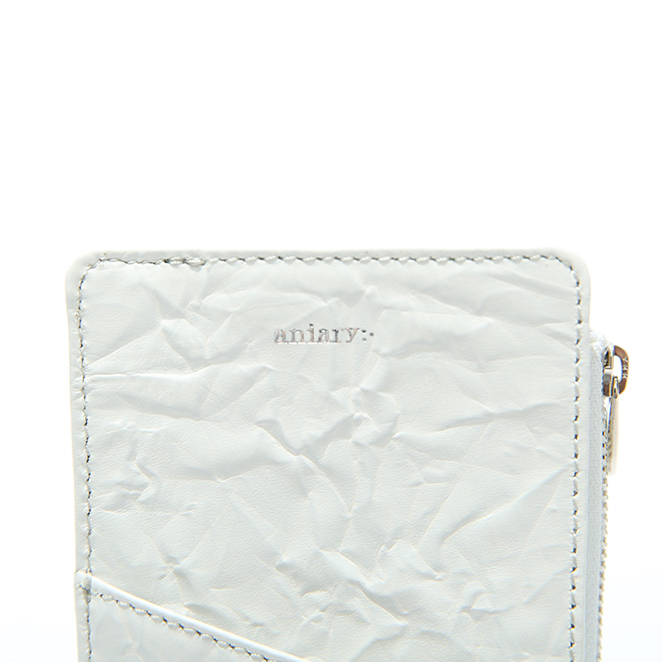 【aniary|アニアリ】マルチケース Rughe Leather 22-08002 White