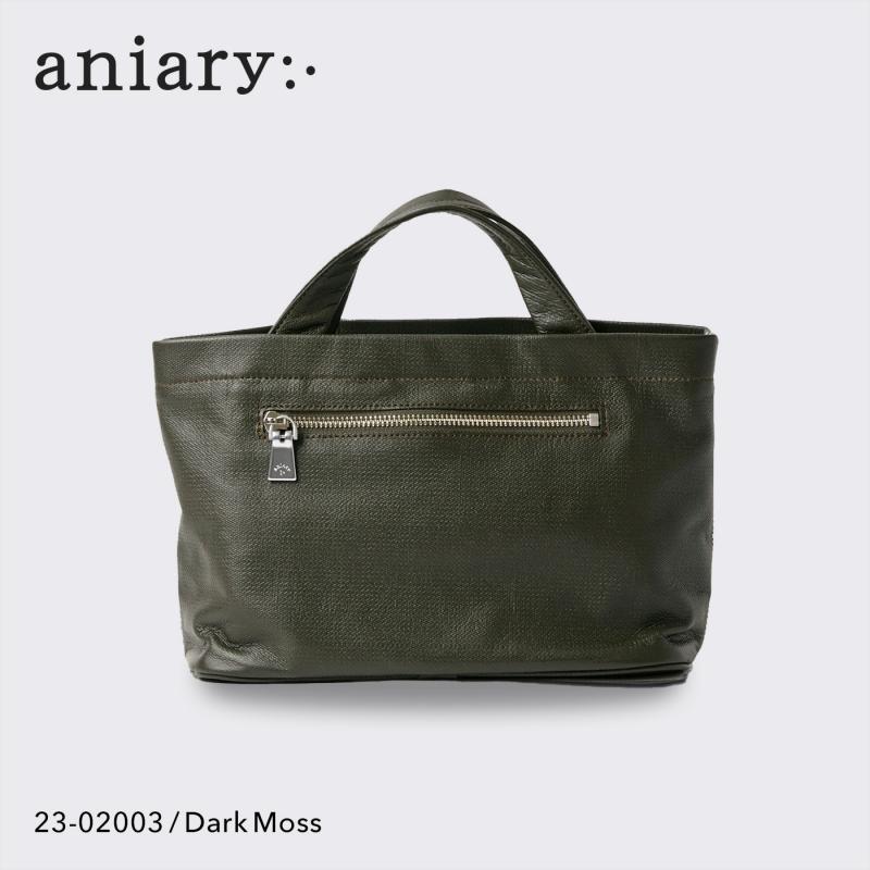 【aniary|アニアリ】トートバッグ Crossing Leather 23-02003 Dark Moss
