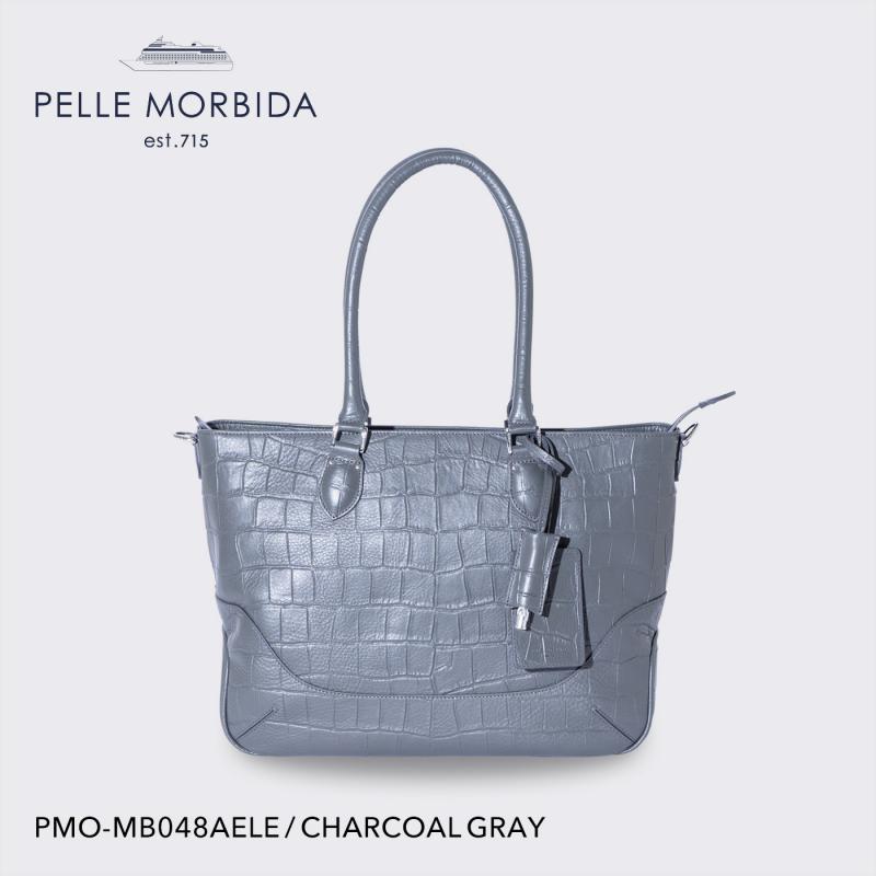 PELLE MORBIDA トートバッグ totebag PMO-MB048AELE Charcoal Gray